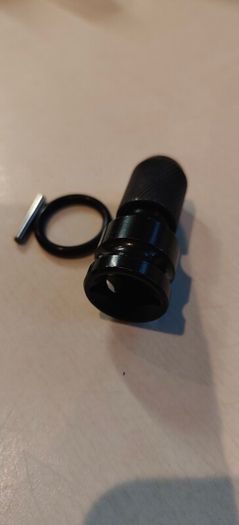 Quick Release 1/2-Inch Square Drive to 1/4-Inch Hex Female Socket Adapter