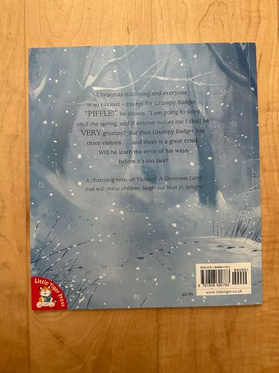 Grumpy Badger's Christmas - Paperback: Ages 2-6 years