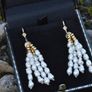 Vintage 1940s Pearl Drop Earrings - 14ct Gold Image 7