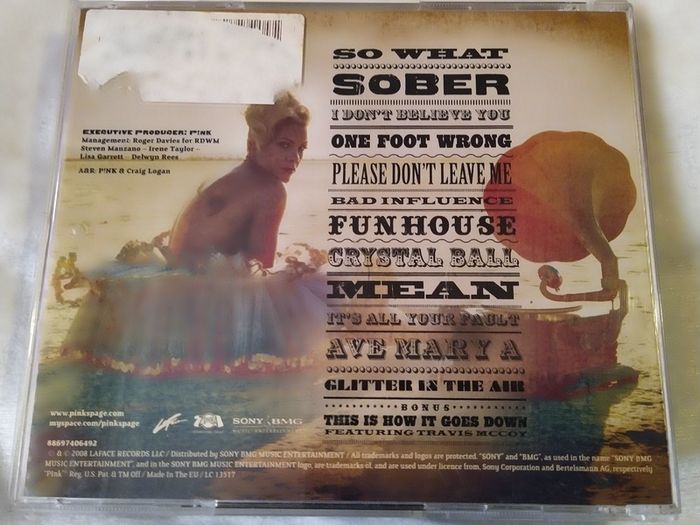 Pink - Funhouse Cd