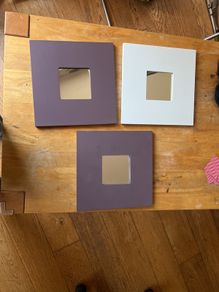 3 Mirror Frames - hardly used