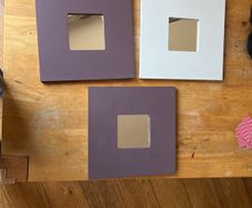 3 Mirror Frames - hardly used