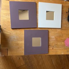 3 Mirror Frames - hardly used