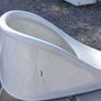 Antique ceramic slipper bed pan Image 2