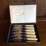 Vintage Epns Fish Knives and Forks Boxed Image 3