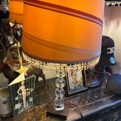 Laura Ashley Lamp, fab bauble base, great condition.