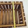Planters. 4X flower stands. 4X beautiful solid wood planters. This set of four planters Image 6
