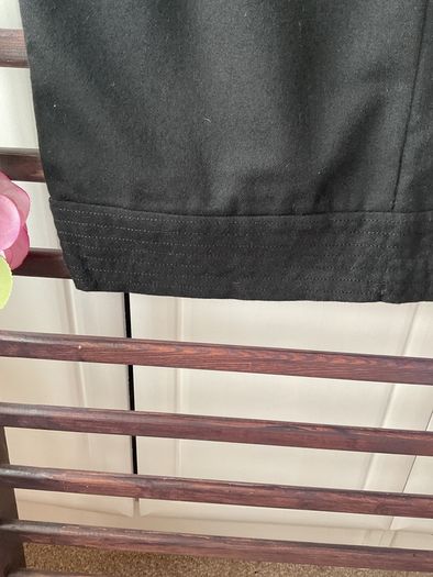 skirt black savida skirt 50% wool size 12