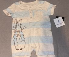 0-3 Peter Rabbit romper