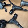 r9 microshift groupset 2x9 flat bar with tektro disc brakes and crankset Image 7