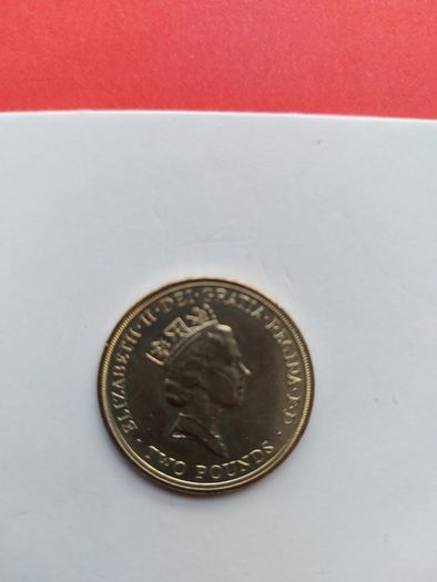 1989 Bill of Rights unc Two Pound Coin
