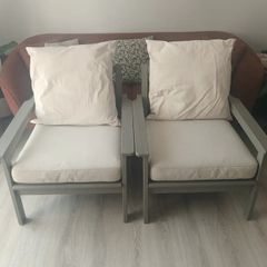 IKEA Bondholmen outdoor armchairs