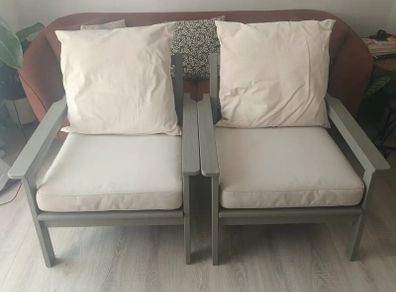 IKEA Bondholmen outdoor armchairs