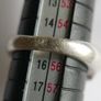 Vintage Cubic Zirconia Sterling Silver 925 Fancy Large Cluster Ring size:O 6,78g Image 8