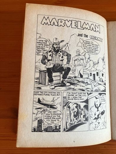 Vintage annual: 'Marvelman' 1956