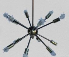 Chandelier - Sputnik 12 Light