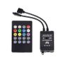 5M SMD 3528 RGB 300 LED Strip Waterproof + Power supply + Music Controller Image 6