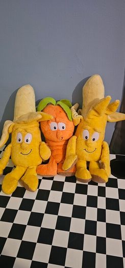 Goodness Gang X 3 Co Op Plush Toy Teddy Corn x 2, Carrot