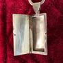 silver locket Image 6