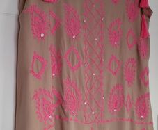 LUCUMA Handmade Boho Maxi Dress - One Size ( Fit 14 - 18UK) - Bnwt Rrp 69