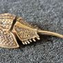 3 brass crabs,. Solid brass. Image 7