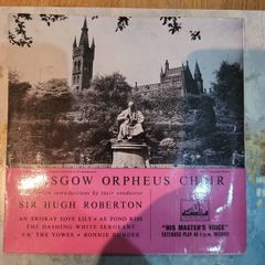 Glasgow Orpheus Choir 7 inch EP Sir Hugh Roberton