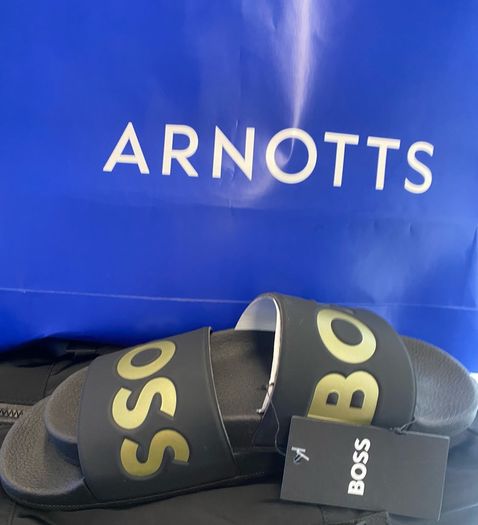 Hugo Boss Slides Size 44 Uk 10