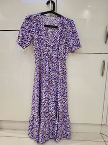 Floral Midi Tea Dress