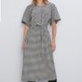 Zara houndstooth dress Bloggers favorite XS Image 3