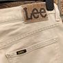 Lee Cream Chinos Mens W36 L34 Image 3