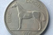 1961 irish mule half crown