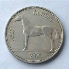 1961 irish mule half crown