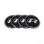 2.2" 56mm VW R Logo Car Alloy Wheel Alloy Center Hub Cap Sticker Emblem for Volkswagen Image 2