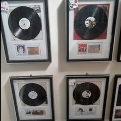U2 Cbs Ireland Pressing Framed