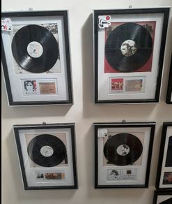 U2 Cbs Ireland Pressing Framed