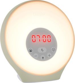 Lumie Sunrise Alarm - Sunrise Wake-up Alarm, Sunset Sleep Feature, Sounds and Mood Lighting