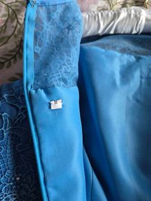 confirmation dress blue