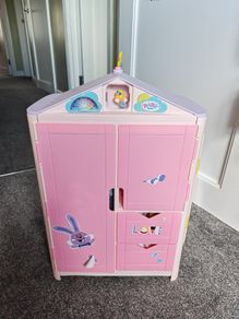 Baby born wardrobe, clothes, sink