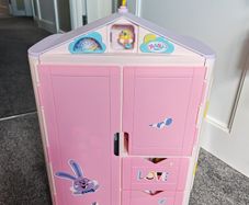 Baby born wardrobe, clothes, sink