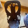 African Hand Carved Chairs Image 2