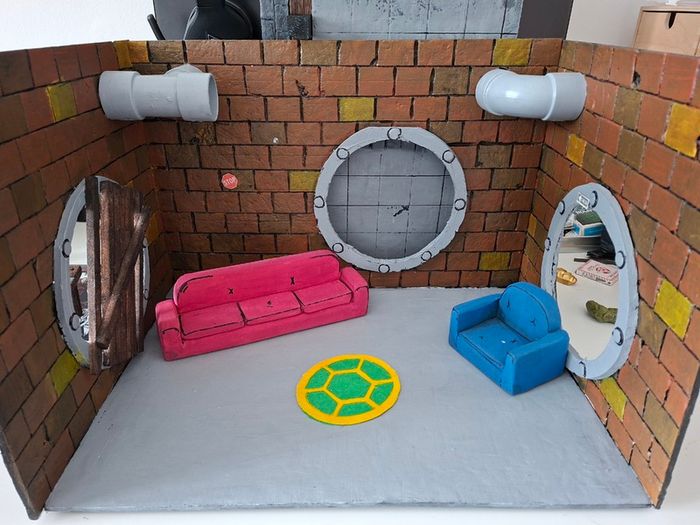 Teenage Mutant Ninja Turtles Diorama