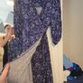 Long blue dress Image 3