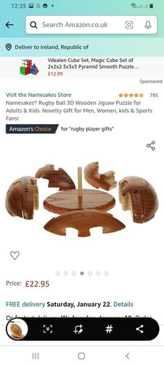 Wooden jigsaw