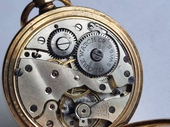 Vintage GLOBE pocket watch
