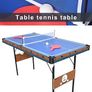 Foldable Games Table 3 in 1 Combo Game Table, Folding Pool Table/Billiard Snooker Table, Air Hockey Table, Table Tennis Table with All Accessories, 55 Inch Image 3