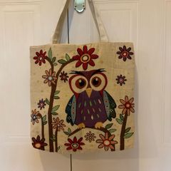 Owl Pattern Handbag