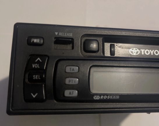 Toyota TF4300 Single DIN Vintage Radio Cassette Player