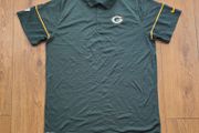 Green Bay Packers Men's Training Polo Shirt Size XL