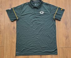 Green Bay Packers Men's Training Polo Shirt Size XL