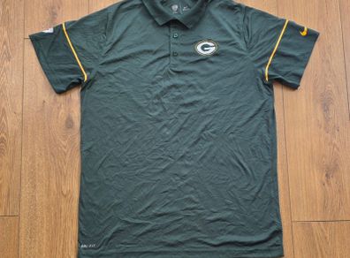 Green Bay Packers Men's Training Polo Shirt Size XL
